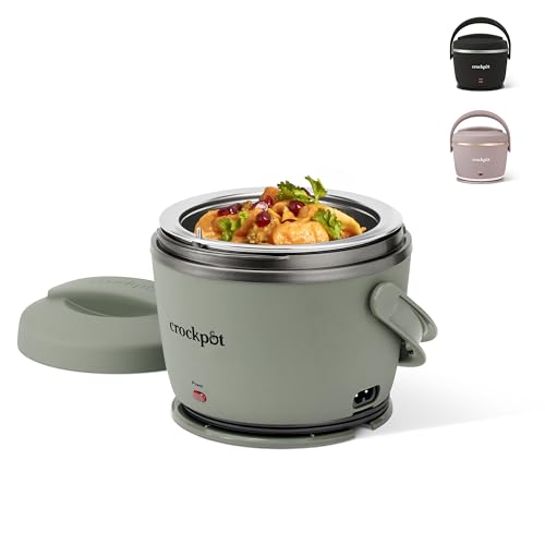 Crockpotcrockpotlunchwarmergreenstainlesssteeleasycarryhandleonesize Urban Country Home Decor Crock pot crock pot lunch warmer green stainless steel easy carry handle one size urban country home decor
