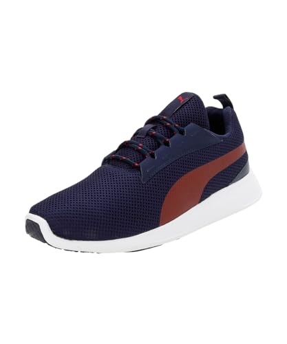 Puma Unisex-Adult Buzz New Navy-High Risk Red-White Sneaker - 7 UK (39189311)