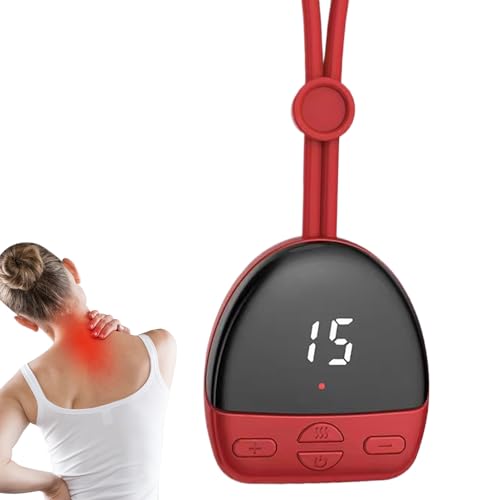 Masajeador de hombro, masajeador de cuello - Masajeador de relajación colgable | Calefacción eléctrica Herramienta de relajación de hombro de cuello ajustable para mamá marido esposa