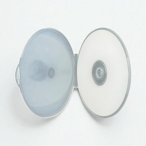 Cajas de almacenamiento para CD Dragon Trading pack de 25 estuches transparentes para 1 disco 4
