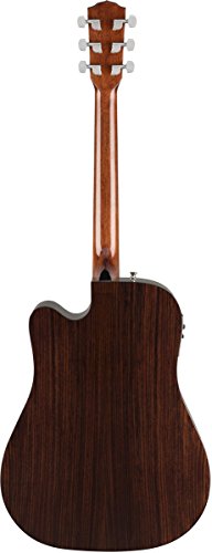 Image of Fender Acoustic Guitar with Cutaway Electronics & Case CD-140SCE Sunburst 970213332