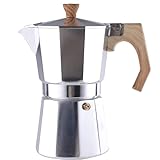 【Kochfeldauswahl】 Heizherd Kaffeemaschine in jedem Gasherd, Alkohol Campingkocher, Cerankocher und Elektroherd. Kochen Sie nicht auf einem Induktionsherd, verwenden Sie nur niedrige oder mittlere Hitze.