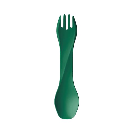 humangear GoBites Uno Spork - Ultralight Backpacking Gear, Medium Green