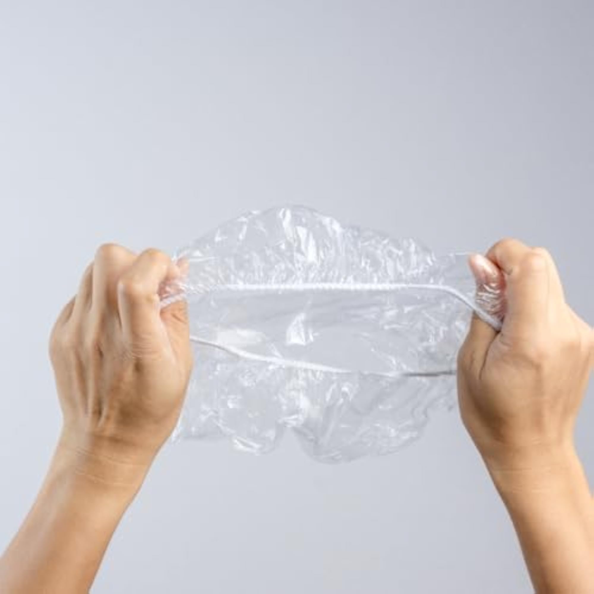 Shower Cap Pack of 50, Reusable Waterproof