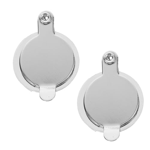 Tofficu 2pcs cobre - Cubierta de privacidad para mirilla antiniebla para puertas - Diseño anti-espiar, instalación rápida, visor de puerta para seguridad, adecuado para hogar y oficina miniatura 1