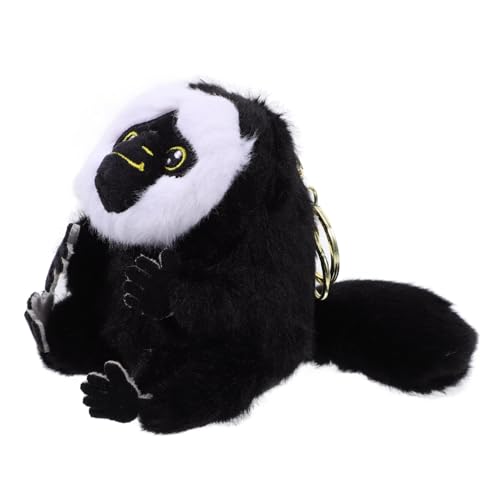 Ipetboom Colgante Llavero Mono de Peluche Pequeño para Adornos para Mochila y Bolso Cómoda y Resistente
