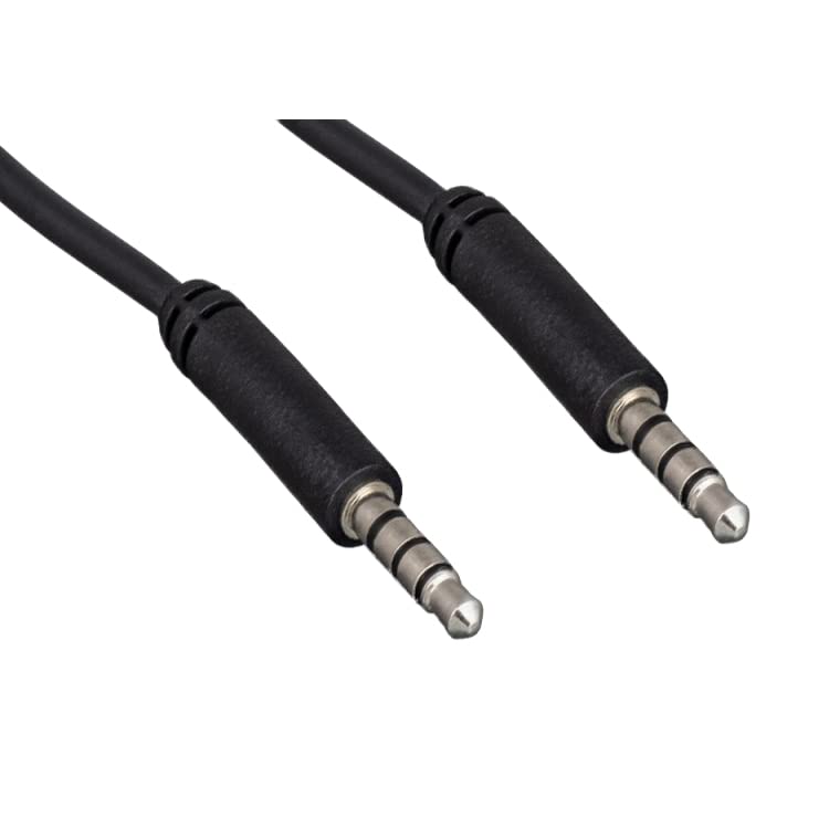 CableStereo y Micrófono 3.5mm TRRS 3Ft miniatura 1