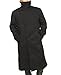 NM-Fashions Mens Ryan Gosling Blade Costume Long Trench Coat 2049 Jacket Office K Fur Collar Trench Cotton Coat Black, 4XL