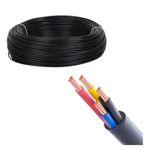 Drumstone (𝗦𝗽𝗲𝗰𝗶𝗮𝗹 𝟱 𝗬𝗲𝗮𝗿𝘀 𝗪𝗮𝗿𝗿𝗮𝗻𝘁𝘆) 25-Meter 4-Core 0.75mm Coppe...
