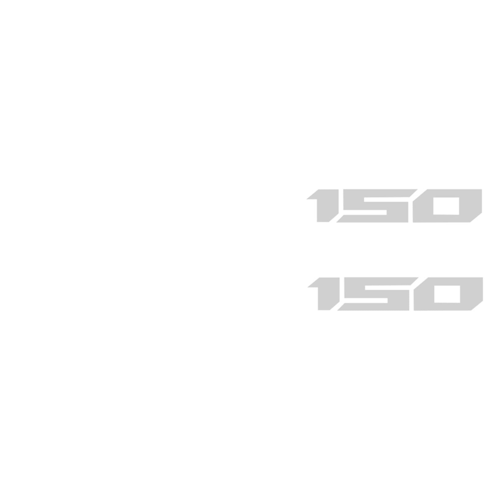 Cygglb Grey Motorcycle Stickers For Adv150 2021 2022 2023 Waterproof Motorbike Decals