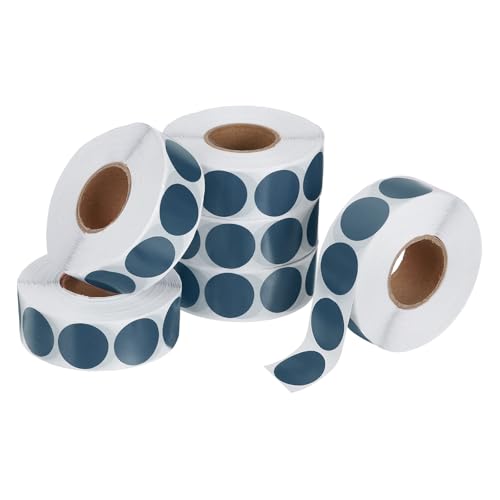 Étiquettes de codage adhésives PATIKIL 0.75 pouce : gommettes rondes colorées de marquage