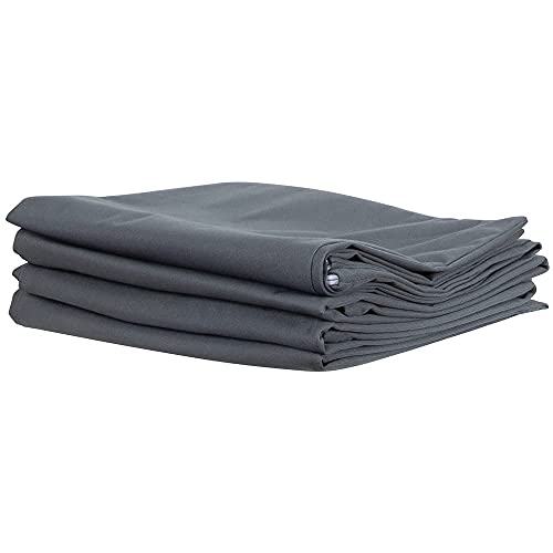 Forpro Premium Waterproof Pillow Protectors, Standard Size Pillow Cases With Zipper, Cool Grey, 4-Count #TOP3