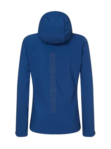 Chaqueta Rock Experience Old Crow para mujer de montaña transpirable con capucha ajustable 2