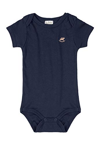 Body Básico, Up Baby, Unissex, Azul Escuro, G