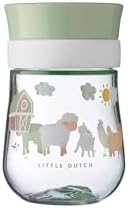 Mepal - Trinklernbecher 360° Mio Little Dutch - 300 ml - Little Farm | Trinklernbecher ab 9 Monaten - Auslaufsicherer Trinklernbecher - Spülmaschinengeeignet
