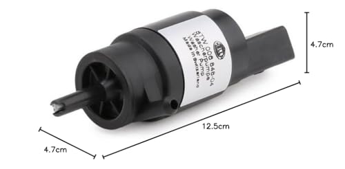 HELLA 8TW 006 848-041 Waschwasserpumpe, Scheibenreinigung - 12V - elektrisch - Monopumpe