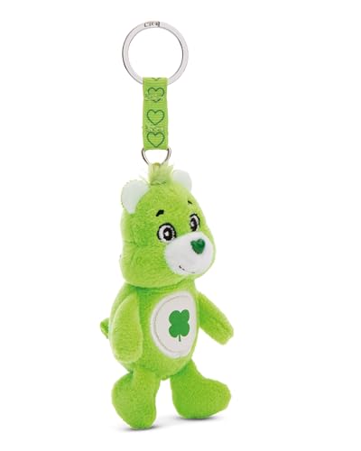 NICI Porte-clés Bisounours ourson Porte-bonheur 10 cm - Pendentif en peluche pour enfants et adultes, avec anneau pour porte-clés et trousseau - 61373,...