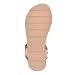 Imagen de GUESS Avin Sandalias de cuña para mujer, Oro Rosa