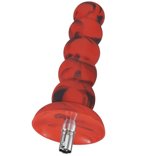 Anal beads en silicone 21 cm pour gode machine et plaisirs de couple