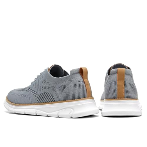 Image of Men's Oxfords Business Shoes Fashion Mesh Casual Dress Walking Sneakers Comfortable Lightweight Soft Sole