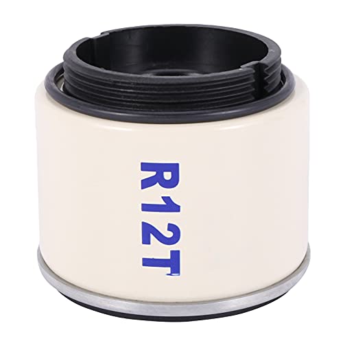 Baalaa Motor de Filtro Separador de Agua/Combustible R12T para 40R 120AT S3240 NPT ZG1 / 4-19 Cartucho de Filtro Combinado Completo de Piezas Automotrices