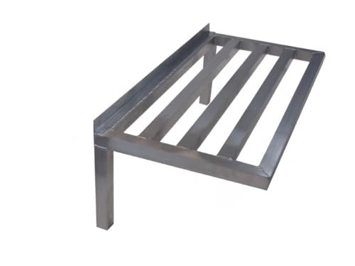 Channel TWS1836 Shelving, Wall Shelving, Tubular - All-Welded, 36"W x 18"D, Aluminum Construction