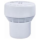 WYSKONT Rohrbelüfter DN50 HypAir Balance (DN32, DN40, DN50, DN63) – Belüftungsventil für Sanitärinstallation, Unterdruckausgleich, gegen Gluckern & Kanalgerüche, EN 12380, einfache Montage,