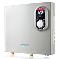 Electric Tankless Water Heater 18kW 240V, On Demand Instant Endless Hot Water Heater with LED Temperature Display for Residential Whole House Shower, Save Space & Energy, ETL Certified