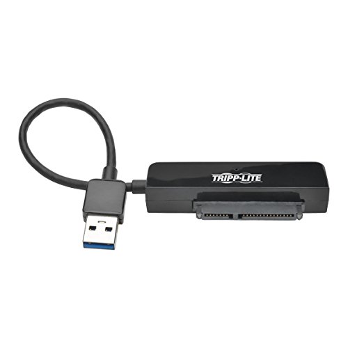 Tripp Lite 6In Usb 3.0 Superspeed To Sata Iii Adapter Cable W/ Uasp, 2.5In Sata Hard Drives, Black (U338-06N-Sata-B) #TOP2
