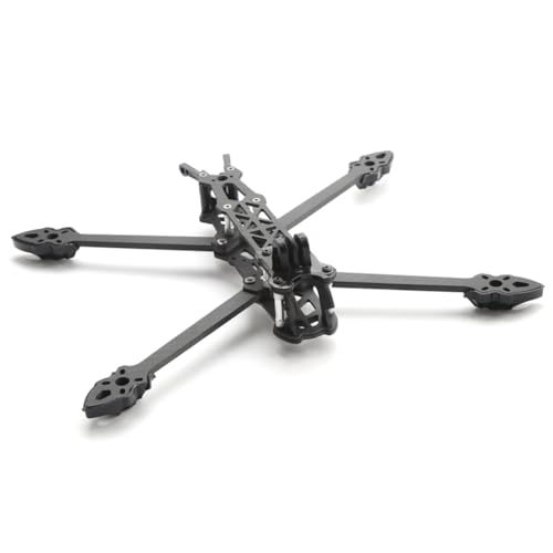 GIWFBQTR para Dron Mark4 de 225 mm, para Vuelo de Larga Distancia de Fibra de Carbono FPV, Accesorios para Modificación de Dron RC, Color Negro
