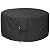 SheeChung Fire Pit Cover for Solo Stove Bonfire | Ranger Surround - Waterproof 600D Heavy Duty Round Patio Fire Table Bowl Cover Shelter Black (Round - 44”D x 24”H)-Fits 38-44 inch Firepit/Bowl