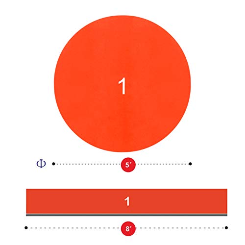 Spritegru 156 Pcs Magnetic Rainbow Fraction Tiles Circles #TOP4