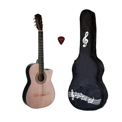 KIT BÁSICO GUITARRA VEGO CURVA (Fondo Negro)