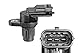 VALEO 253804 Sensor Nockenwellenposition Anzahl der Pins : 3 Plug Type : OVAL Sensortechnik : HALL Mit Kabel : NO Sonde Länge [mm] : 24 2