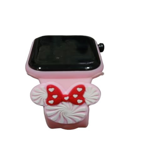 SMACTUDO, Relógio Digital Infantil Minnie Resistente à Água_Rosa