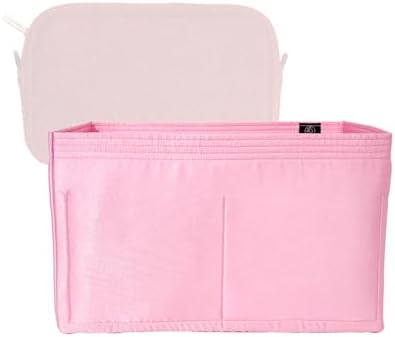 Zoomoni Silky Purse Organizer for Chanel Beauty Pouch (2020) (Handmade/4 Color Options) [Silky Satin, Silk Liner, Insert, Shaper] image 2