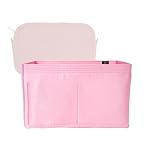 Zoomoni Silky Purse Organizer for Chanel Beauty Pouch (2020) (Handmade/4 Color Options) [Silky Satin, Silk Liner, Insert, Shaper]