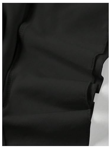 GORGLITTER Women's Ruched Ruffle Slit Pencil Skirt Going Out Party Bodycon Midi Skirts3