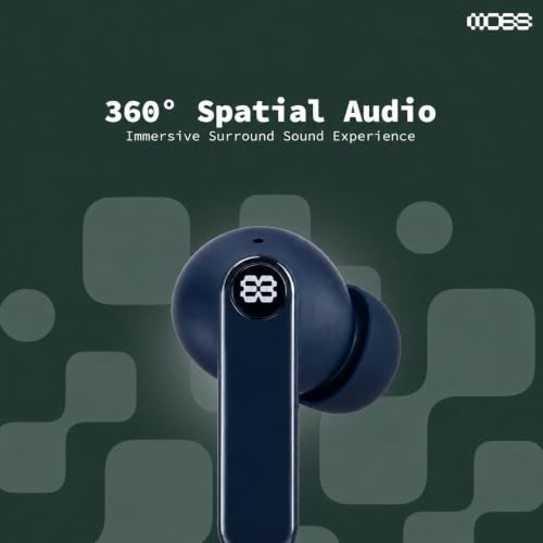 MOSS Echo Whisper TWS Earbuds Blue - Image 5