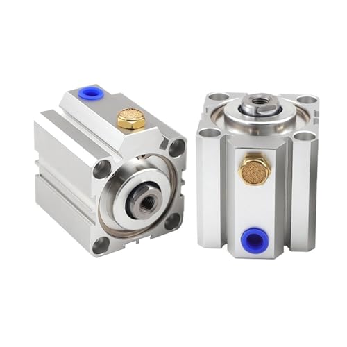 Cilindro neumático de aire compacto SSA de simple efecto con carrera de 20mm para automatización