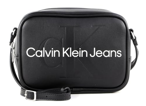 Calvin Klein Jeans Damen Umhängetasche Camera Bag Klein, Schwarz (BlaCalvin Klein Jeans), Einheitsgröße