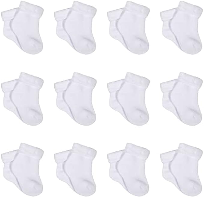 Gerber Baby 12-pair Sock Bundle