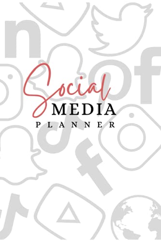 Social Media Planner Workbook for Content Creators & Influencers| Undated Daily, Weekly & Monthly Content Planner| Includes Hashtag Manager, Campaign ... Social Media, Content and Paid Advertising