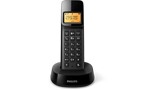 Wireless Phone PHILIPS D1401B / 34 Black Color