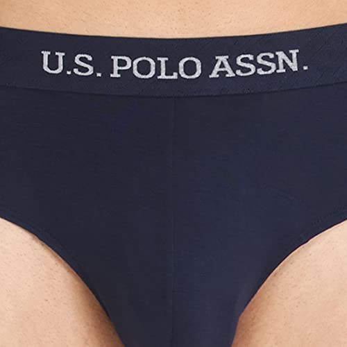 U.S. POLO ASSN. Men's I702 Modal Stretch Luxe Comfort Briefs – Pack of 1