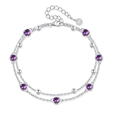 02-Amethyst Crystal Silver
