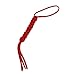 Produktbild Paracord Quadratmasche Messer Lanyard Schlüsselanhänger (Rot)
