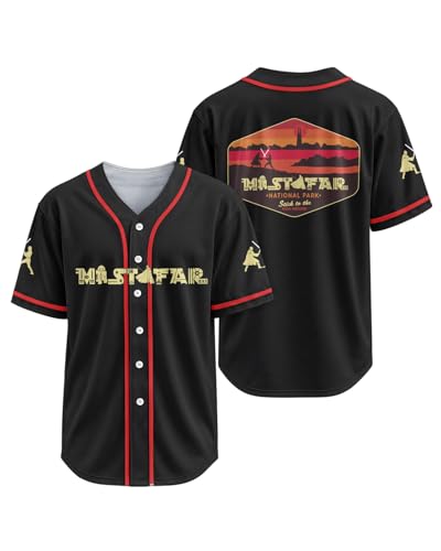 Image of 99TIMORO Fathers Holiday Graphic Baseball Jersey Shirts for Men and Women, Street Wear Funny Short Sleeve Top, Summer