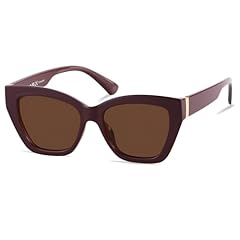 Burgundy | Polarized Brown