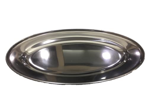Image of KMW Compact Oval Platter 30 Cm (0.7 Mm) S /S | with Comfortable Grip | Easy-to-Clean Build